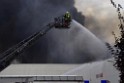 Grossbrand Halle Troisdorf Kriegsdorf Junkersring P045